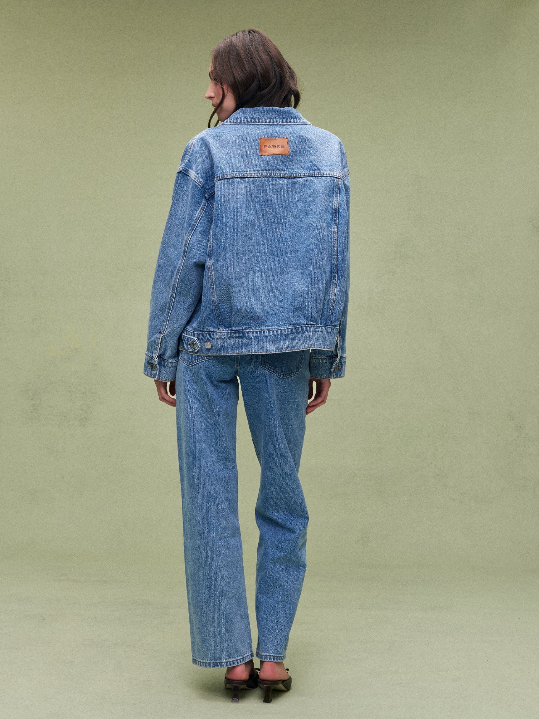 Oversized Denim Jacket - Vintage Wash