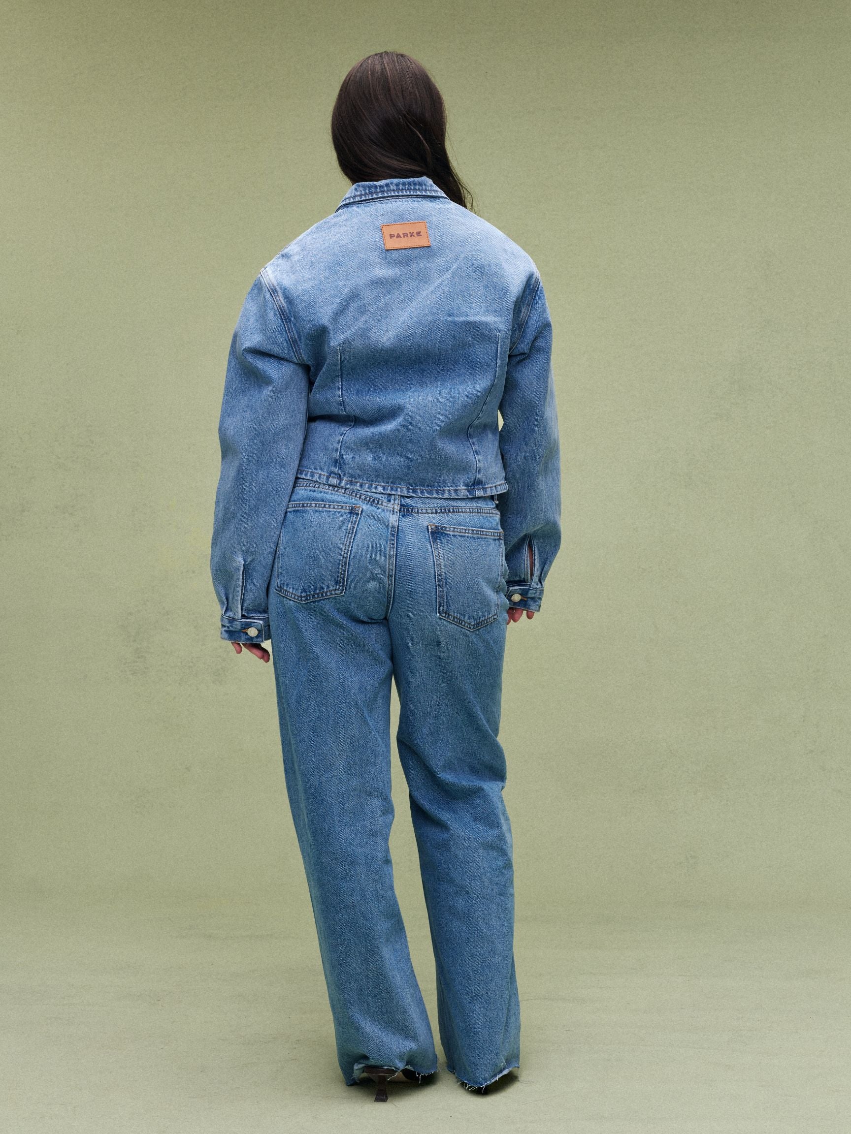 Low Rise Baggy Jeans - Vintage Wash