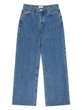 Low Rise Baggy Jeans - Medium Wash