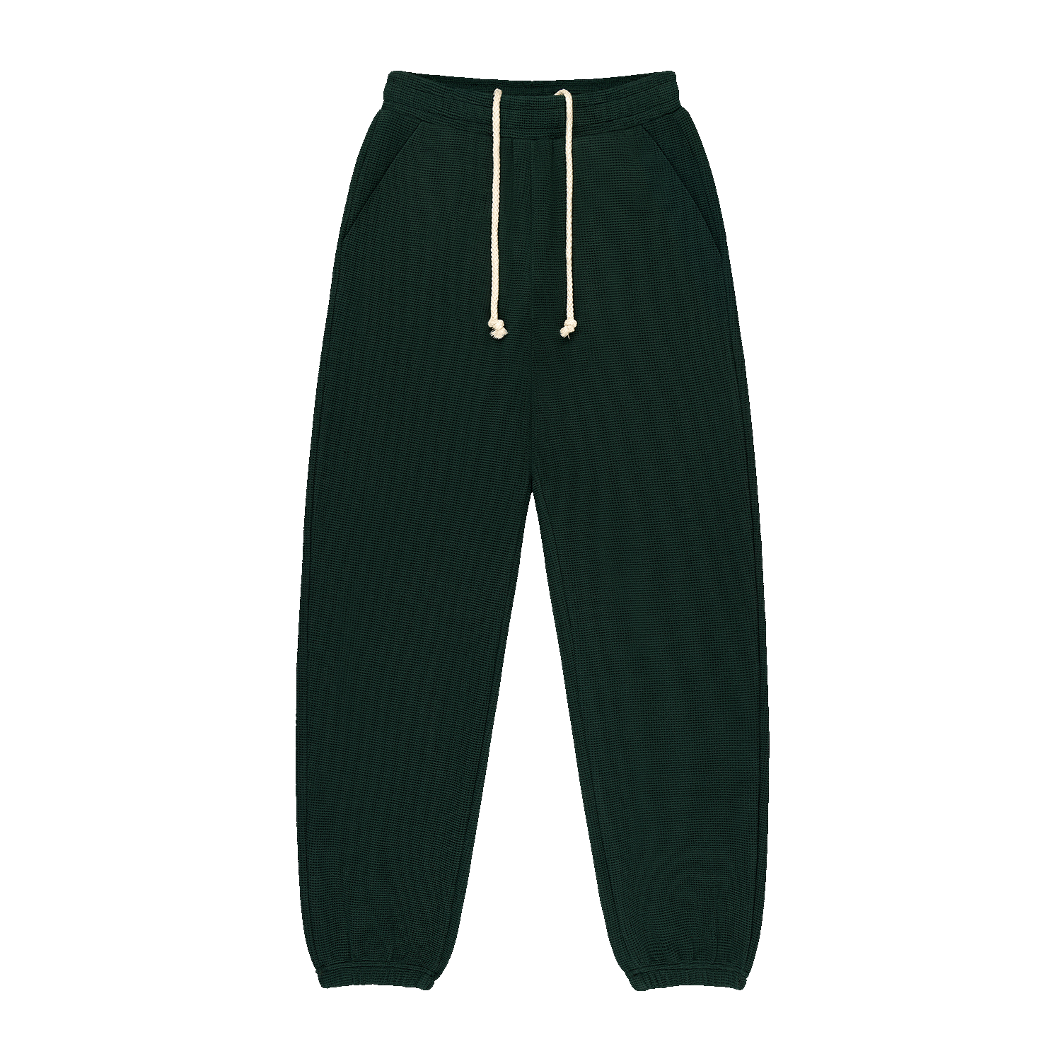 Waffle Unisex Pants - Forest